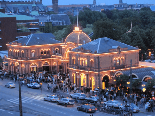 Copenhagen-Tivoli Gardens at Night