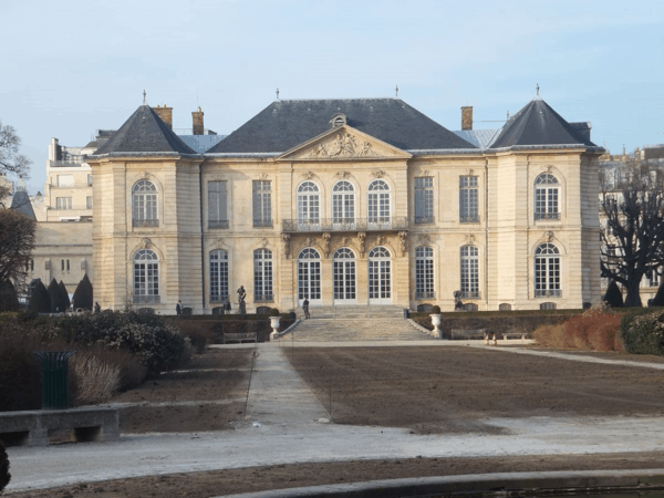 France-Paris-Musée Rodin - from garden