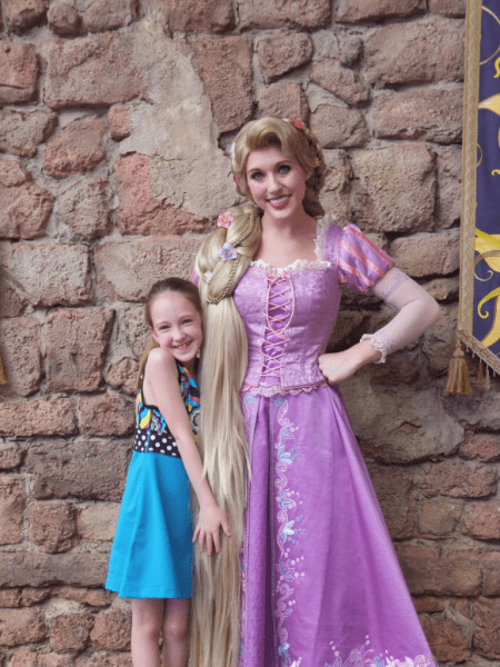 Disney World-with Rapunzel