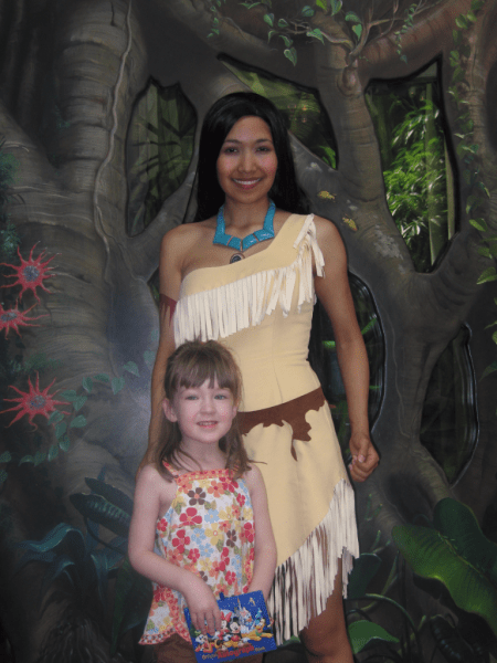 Disney World-with Pocahontas