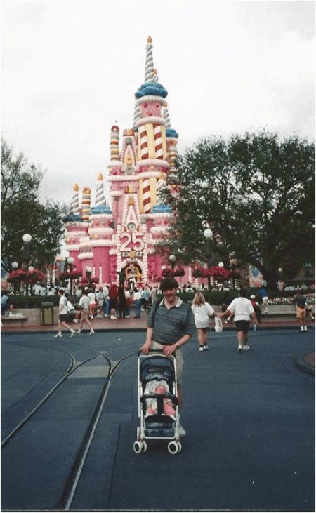 Disney World-Cinderella's Castle - 25th Birthday