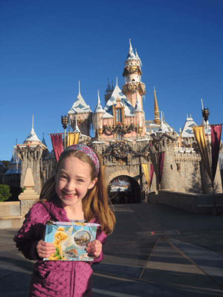 Disneyland-in front of Sleeping Beauty's Castle, Disneyland California