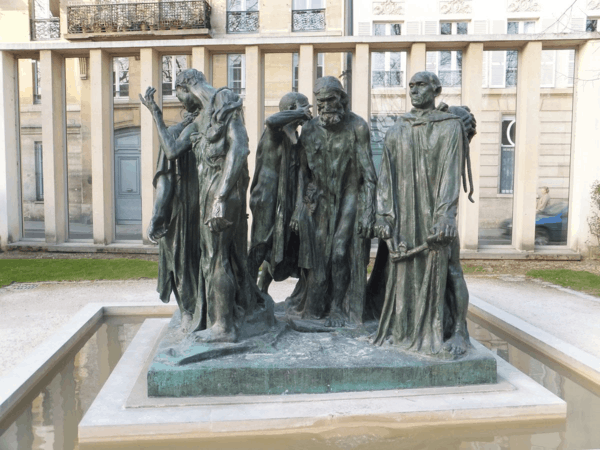 France-Paris-The Burghers of Calais - at Musée Rodin