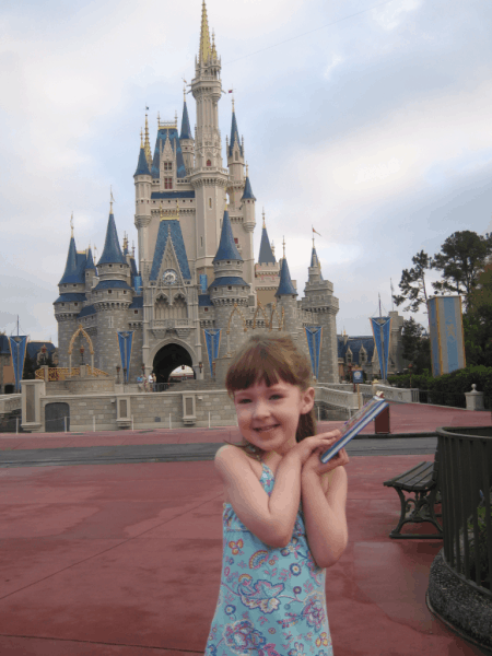 Disney World-at Cinderella's Castle