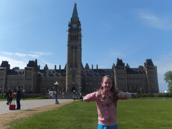 Canada-Ottawa-Centre Block-Parliament Hill