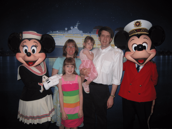 Disney Cruise-with Captain Mickey and Minnie