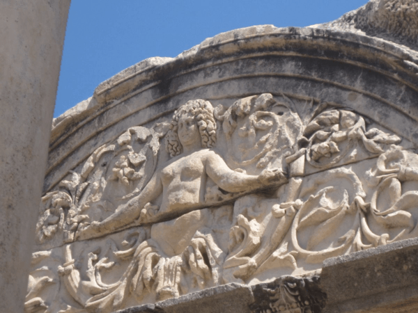 Turkey-Ephesus-Medusa carving