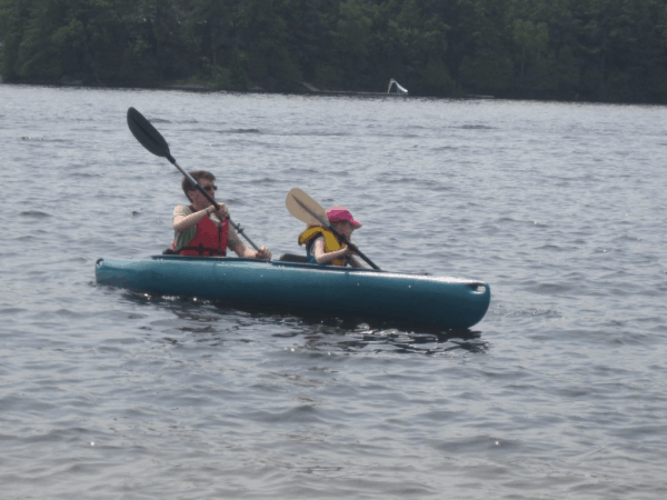 Canada-Ontario-Kayaking at the Rosseau Muskoka