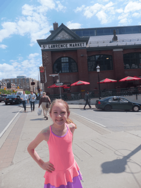 Toronto-Arriving at St. Lawrence Market