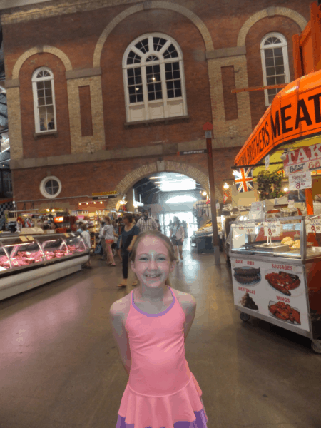 Toronto- inside St. Lawrence Market