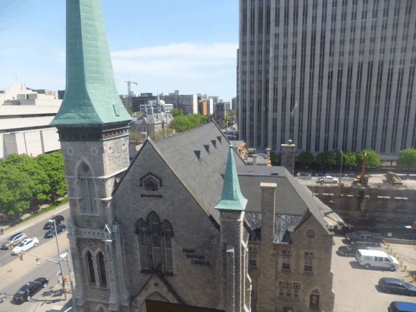 Ottawa-View from our room at Lord Elgin