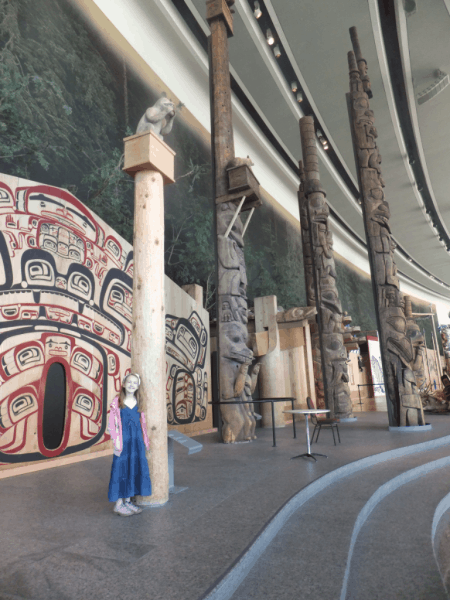 Ottawa-Totem Poles at Canadian Museum of Civilization