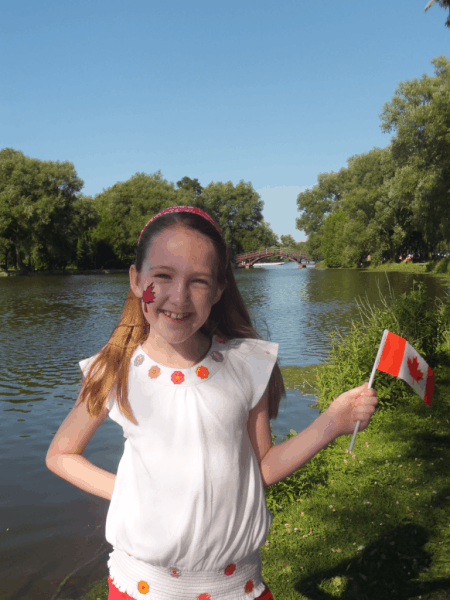celebrating Canada Day in Stratford