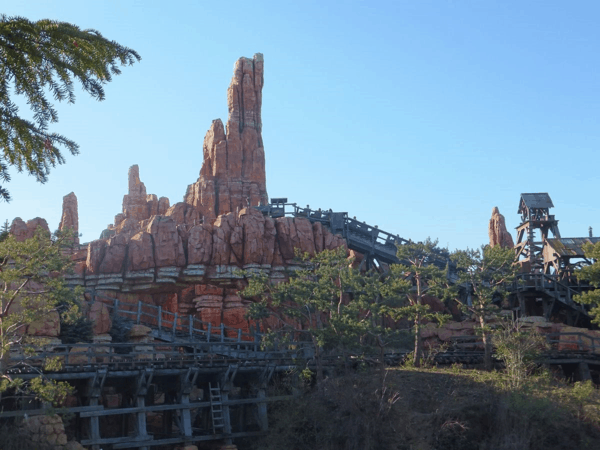 Big Thunder Mountain at Disneyland Paris