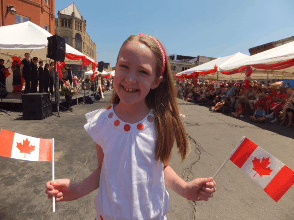 Canada Day festival in Stratford