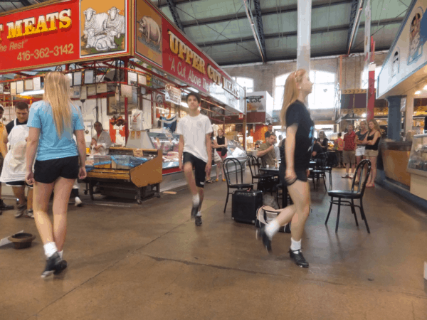 Toronto-Irish Dancers at St. Lawrence Market