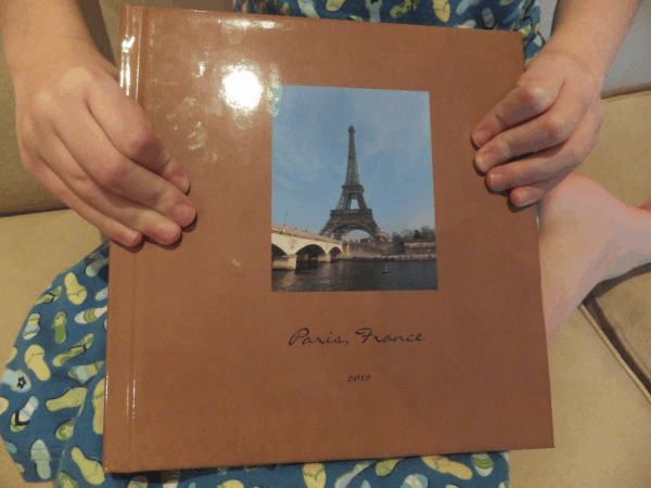 Shutterfly-Paris Travel Book