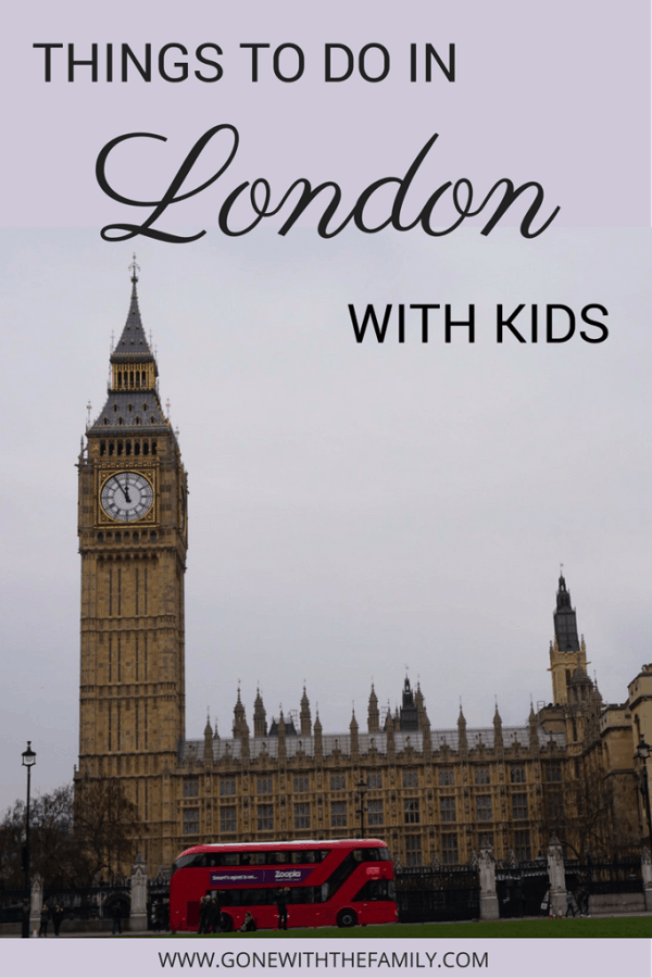 Pinterest image for Things to do in London with Kids 