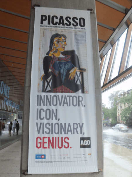 AGO-Picasso exhibit