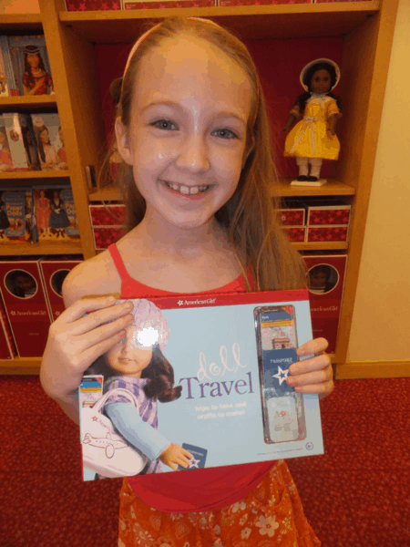 American Girl Doll Travel Book