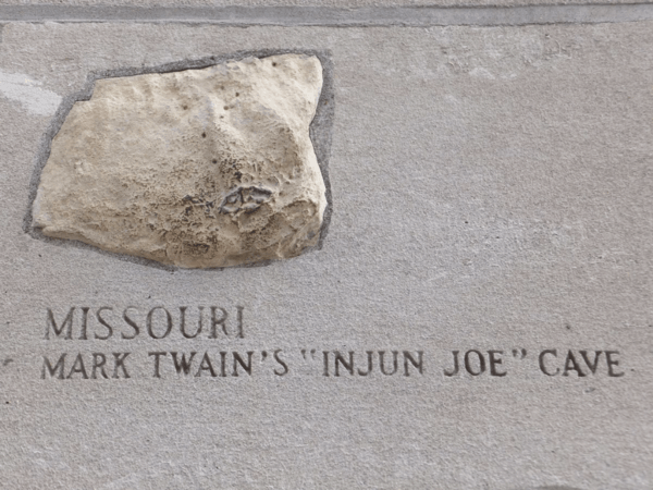 Chicago Tribune Tower-Mark Twain's Injun Joe cave