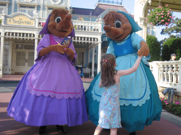 Disney World-Dancing with Cinderella's mice