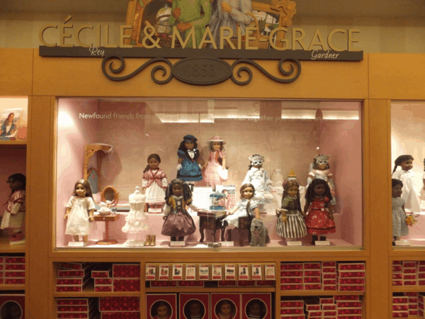 American Girl Place Chicago-Historical collection