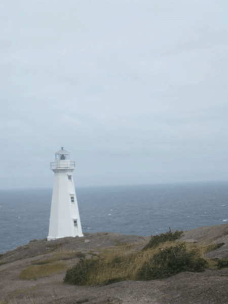 Newfoundland-Modern Lighthouse at Cape Spear