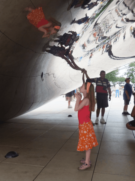 Chicago-at Cloud Gate