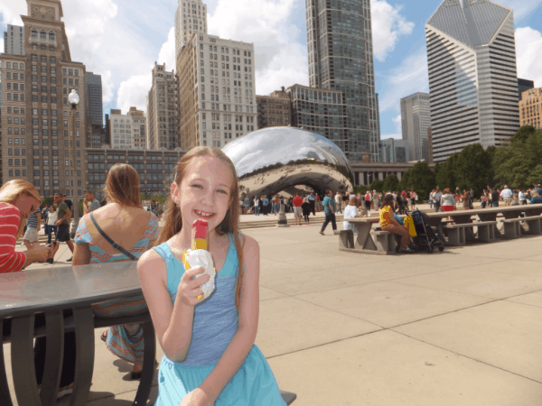 Chicago-Popsicle in Millennium Park