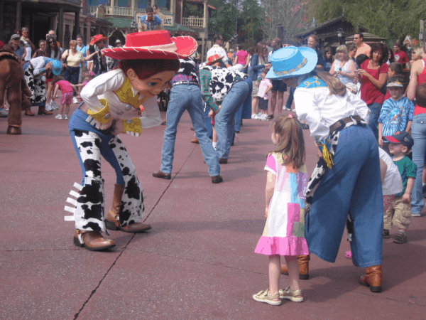 Disney World-dancing with Jessie