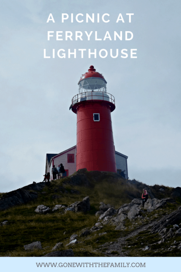 A Picnic at Ferryland Lighthouse - Gone with the Family