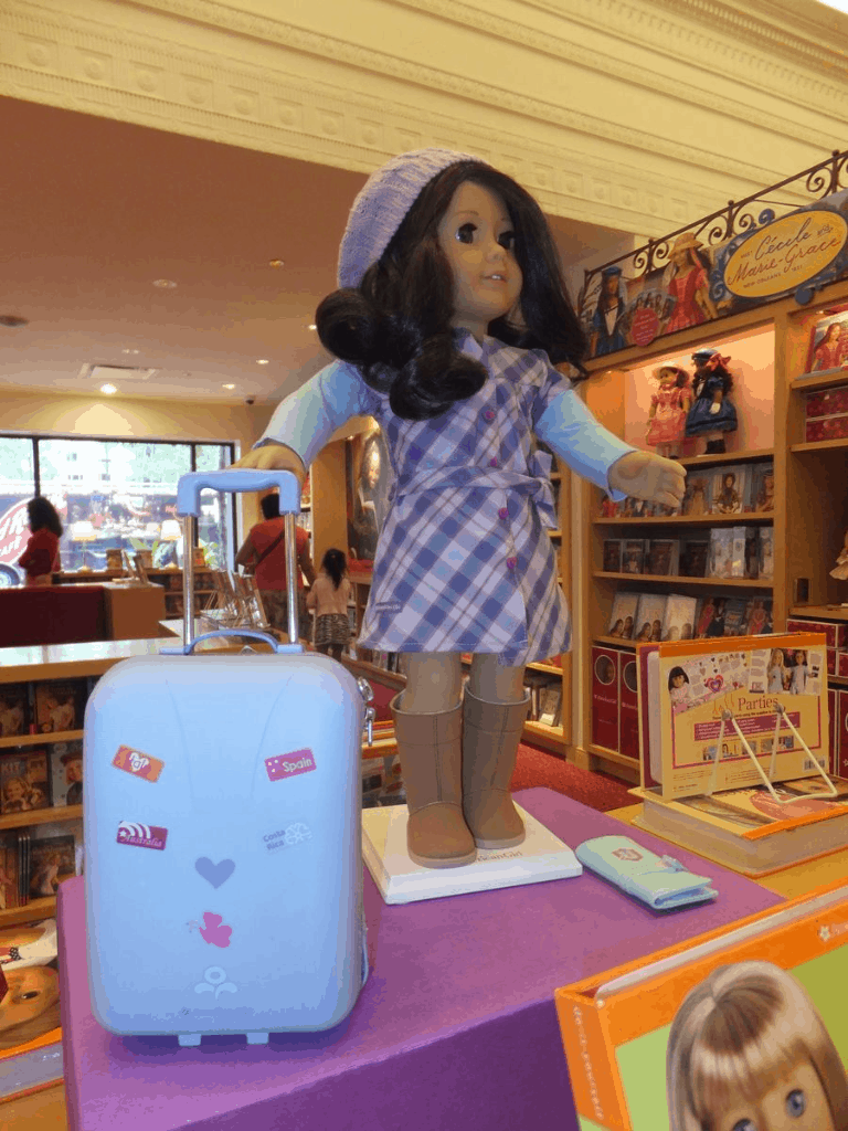 American girl sales grace suitcase