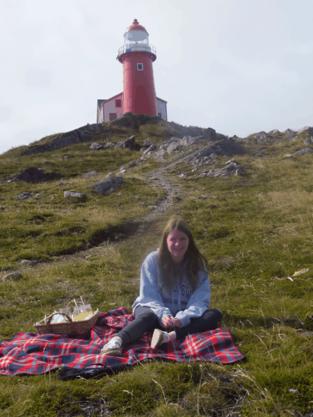 Newfoundland-Picnic at Ferryland Lighthouse