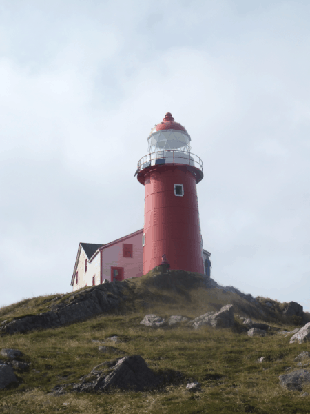 Lighthouse at Ferryland, Newfoundland
