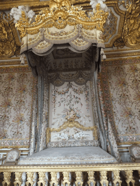 Queen's bedroom at Chateau de Versailles