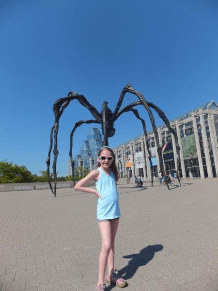 Canada-Ottawa-outside National Gallery