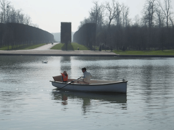 Boating at Chateau de Versailles