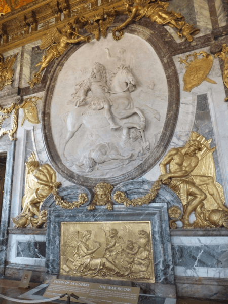 Salon de Guerre (War Room) at Chateau de Versailles