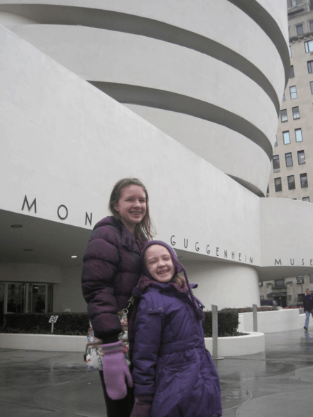 Outside Guggenheim-New York City