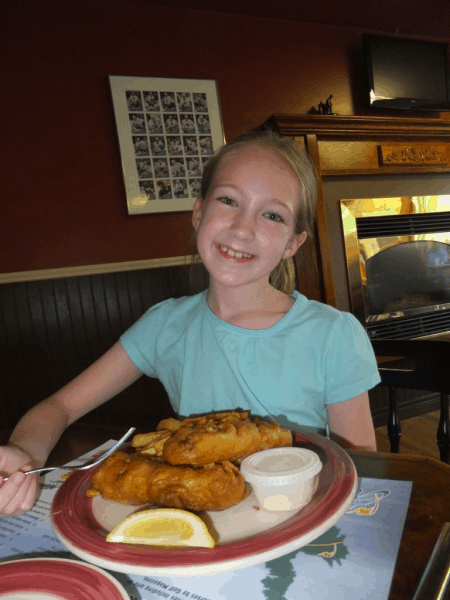 Newfoundland-Terra Nova Resort - pub fish and chips