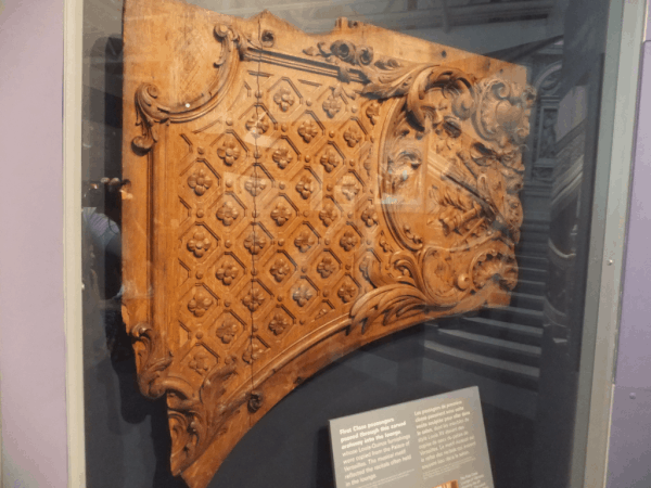 Piece of staircase railing from Titanic-Halifax