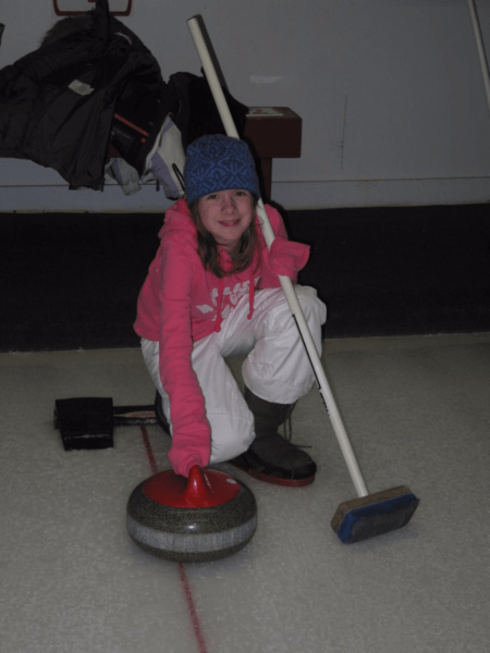 Quebec-Curling at Chateau Montebello