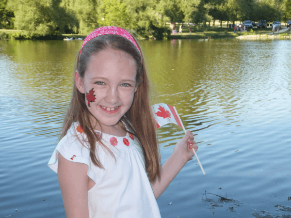 Enjoying Canada Day in Stratford