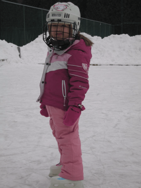 Quebec-Chateau Montebello-ice skating