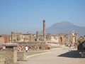 View of Pompeii ruins