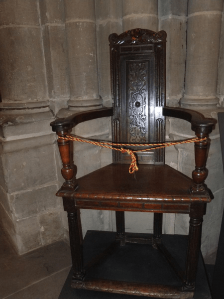 Calvin's Chair-Cathédrale St. Pierre-Geneva-Switzerland