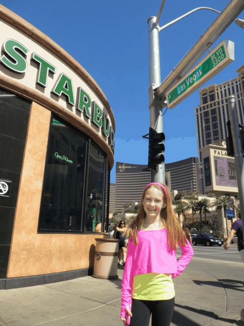 Starbucks on the Las Vegas Strip