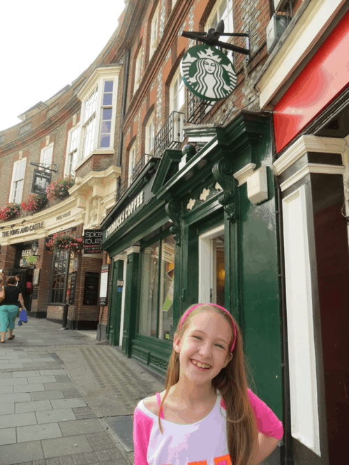 Starbucks outside Windsor Castle