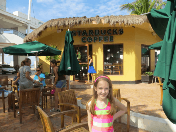 Starbucks in Cozumel